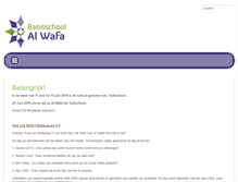 Tablet Screenshot of alwafa.nl